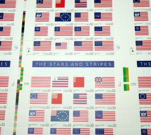 USA #3403 The Stars and Stripes 2000 Full Press Uncut Sheet of 120 Stamps MNH