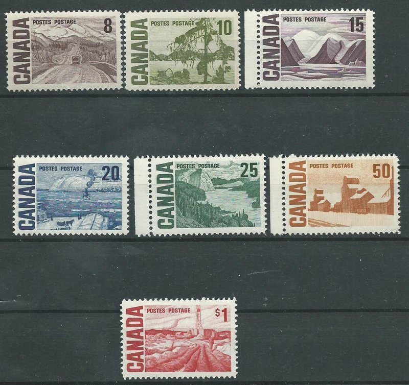 Can 461,462,463ii,464ii,465A,465Bii   Mint NH VF 1967-73 PD