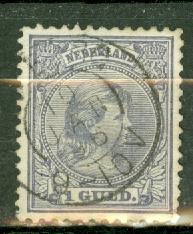 Netherlands 50 used CV $77.50