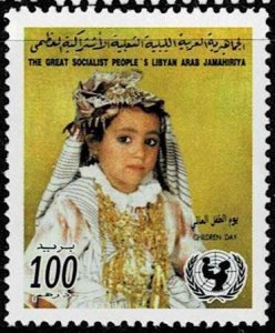 Libya 1998,Sc.#1602 MNH, Girls in native dress