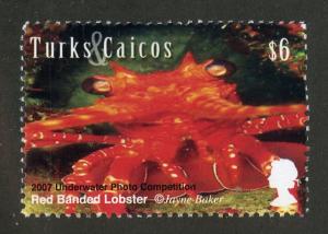 TURKS & CAICOS 1496 MH FROM S/S SCV $16.00 BIN $4.75 MARINE LIFE