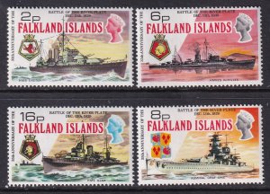 Falkland Islands 237-240 Ships MNH VF