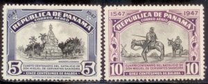 Panama 1948 SC# C105-6 MNH-OG E170