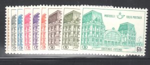 Belgium #Q413 to Q421 VF NH Set C$44.25