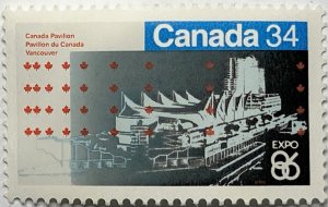 CANADA 1986 #1078 EXPO 86 - MNH