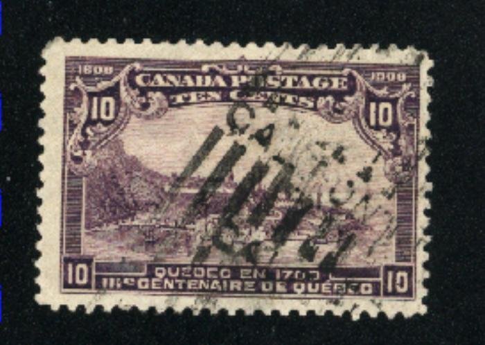 Canada #101  used   1908   PD