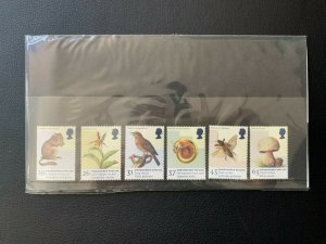 British Stamps 1998 Endangered Species Set SG.2015-2020 Presentation Pack