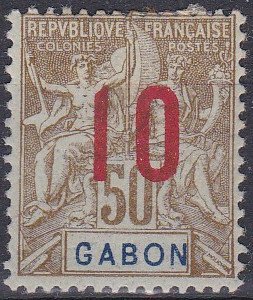Gabon Sc #80 Mint Hinged