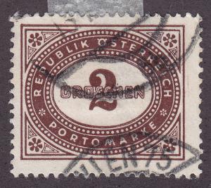 Austria J205 Postage Due 1947