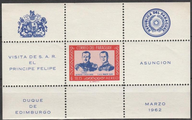 Paraguay #C311z MNH F-VF Perf (V153L)