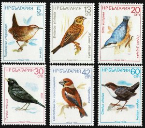 Bulgaria #3281-3286  MNH - Birds ()