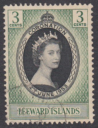 Leeward Islands 132 Used CV $2.25