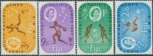 Fiji 1963 SG329-332 First South Pacific Games set MNH