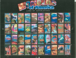 United States #4072a  Souvenir Sheet