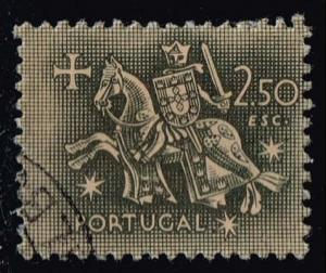 Portugal #771 Equestrian Seal of King Diniz; Used (0.25)