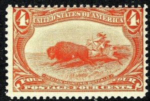 [CM]  US #287 ~ 1898 ~ 4c Trans-Mississippi Expo Issue ~ MNH w/Rich Color