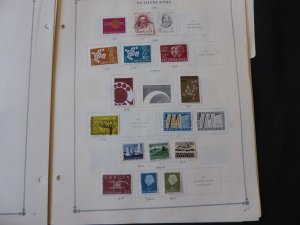 Netherlands 1872-1965 Stamp Collection on Scott International Pages