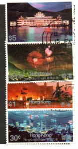 Hong Kong 415-418 Set Used