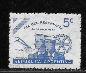 Argentina Scott 522 Unused HROG - 1944 Day of the Reservists - SCV $0.50