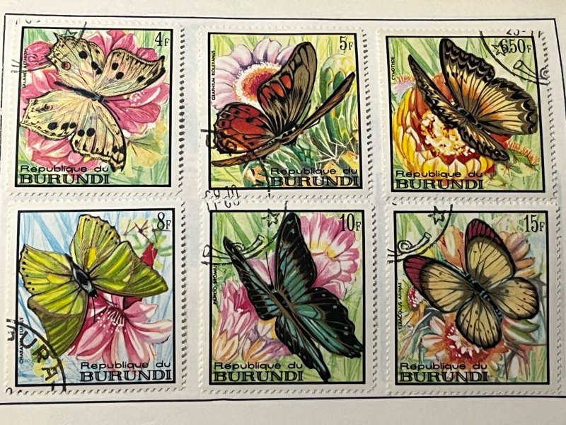 BURUNDI, 240-255, Used