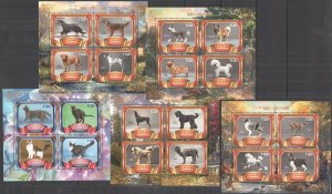 B0616 2017 Fauna Pets Domestic Animals Cats & Dogs ! 5Kb Mnh