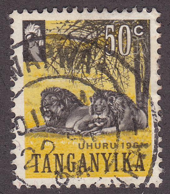 Tanganyika 50 Wild African Lions 1961