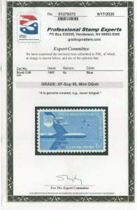 #C49 Graded XF-Sup 95 Mint OG NH w/PSE Cert. SMQ $25 (JH 9/4/2020) 