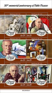 2024 03- SIERRA LEONE - PABLO PICASSO       6V complet set    MNH ** T