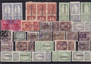 Mexico mixed early revenue Stamps Ref 15926