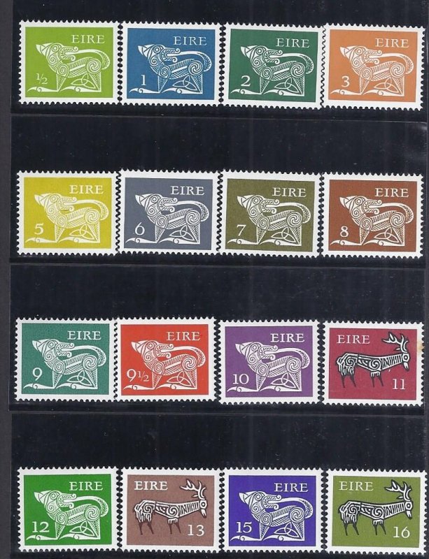 Irish Definitive Stamp sets* (2)...Low & High Values...1971?