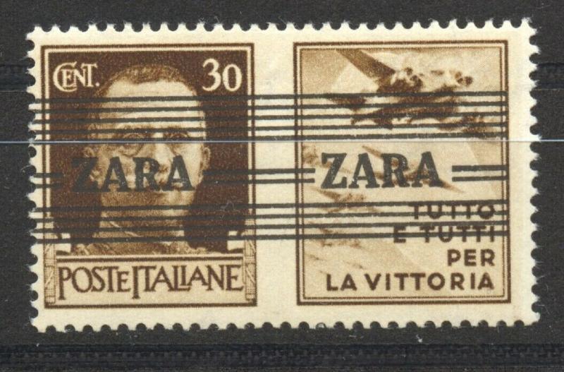 German Occupation Zara, Mi. 36 I, MNH, (Airplane), 