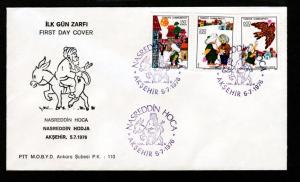 Turkey 1976 FDC!