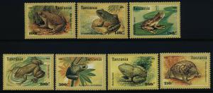 Tanzania 1453-9 MNH Frogs