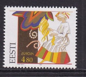 Estonia  #321  MNH  1997  goldspinners fairy tale