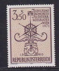 Austria #897  MNH  1971   Seal