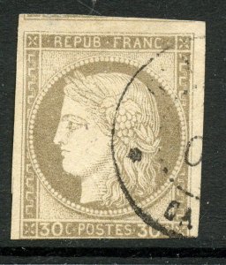 French Colonies # 22, Used.