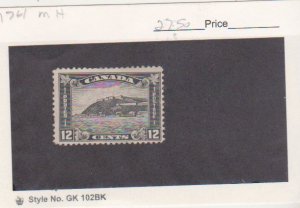 CANADA Scott # 174 MH* 1930 12c Citadel Quebec stamp CV$27.50