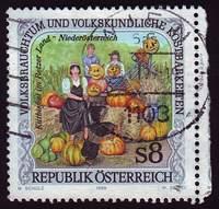 Austria SG#2546 Used - 1999 8s. - Vegetables, Festival