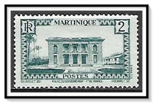 Martinique #134 Government Palace MNH