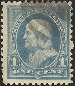 # 264 BLUE USED BEN FRANKLIN