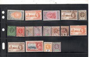 LEEWARD ISLANDS COLLECTION ON STOCK SHEET MINT/USED