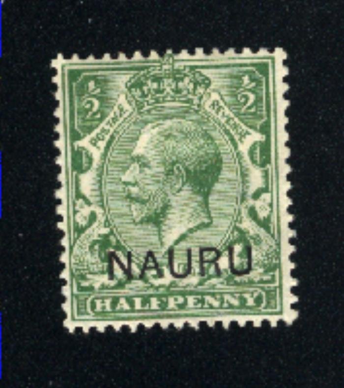 Nauru #1   Mint VF 1916-23 PD