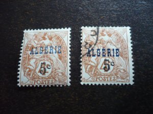 Stamps - Algeria - Scott# 75 - Mint Hinged & Used Set of 1 Stamp