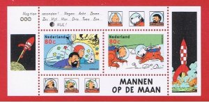 Netherlands #1038   MNH OG  Souvenir Sheet of 2  Free S/H