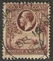 Gold Coast 99, used .  1928.  (G229)