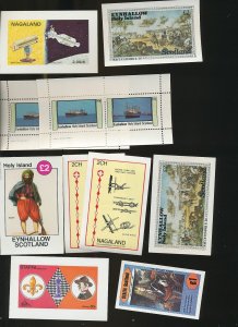 Scotland Eritrea Nagaland Scouts Wildlife Sheets MNH x90(Ad 241