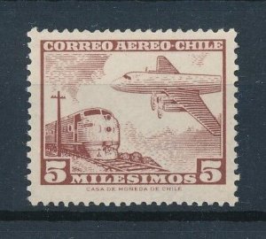 [113540] Chile 1964 Railway trains Eisenbahn Airplane From set MNH