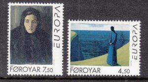 Faroe Islands 302-303 Europa MNH VF