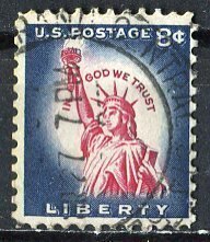 USA; 1958: Sc. # 1042:  Used Single Stamp