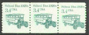 US Stamp #2123 MNH - School Bus PS3 #2 VARIANT